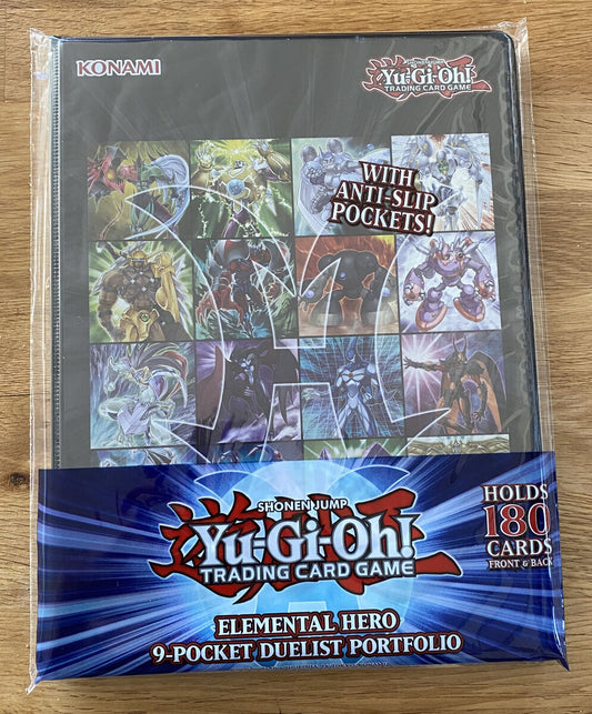 YUGIOH - Elemental Hero 9 Pocket Binder