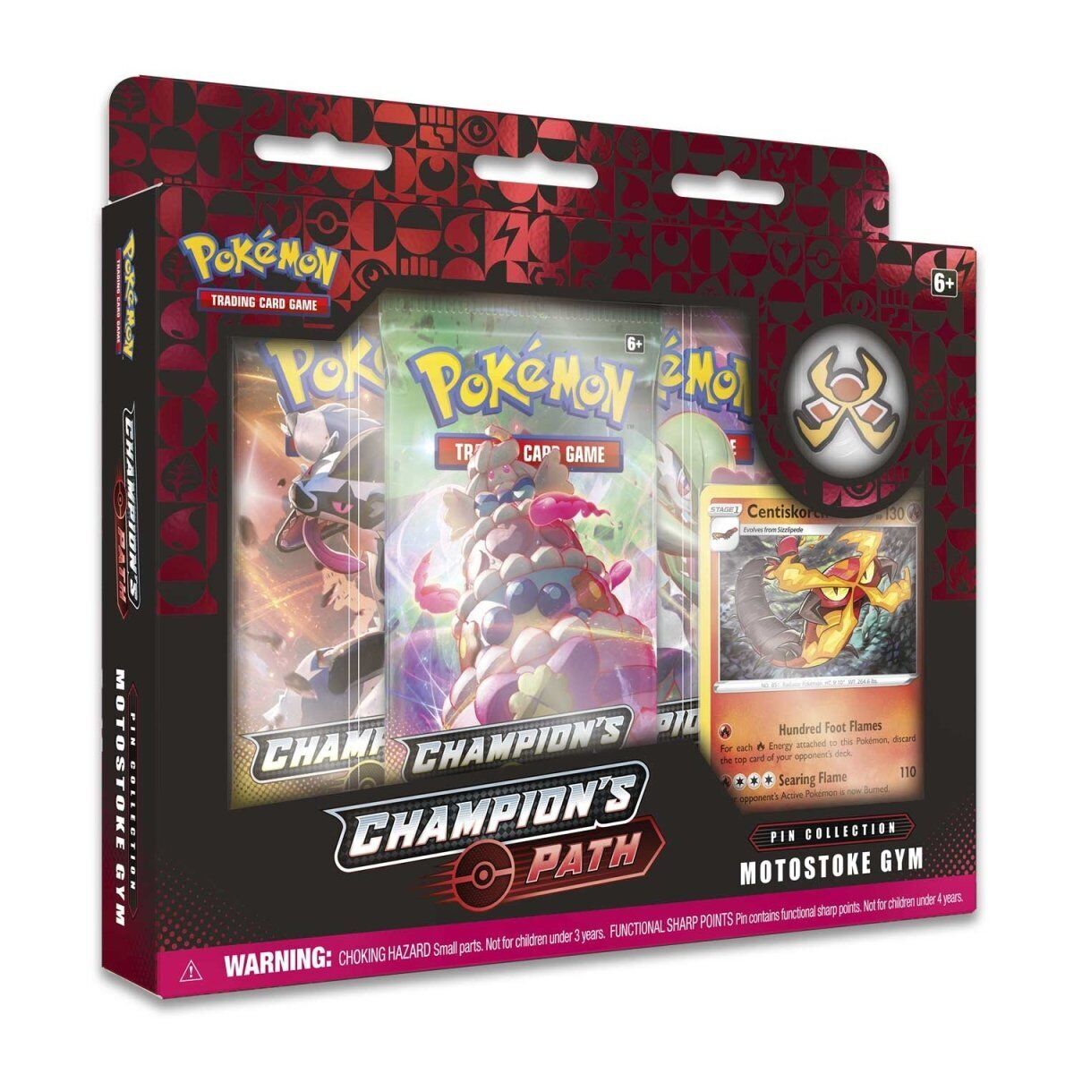 Pokemon Champions Path Pin Collection Box