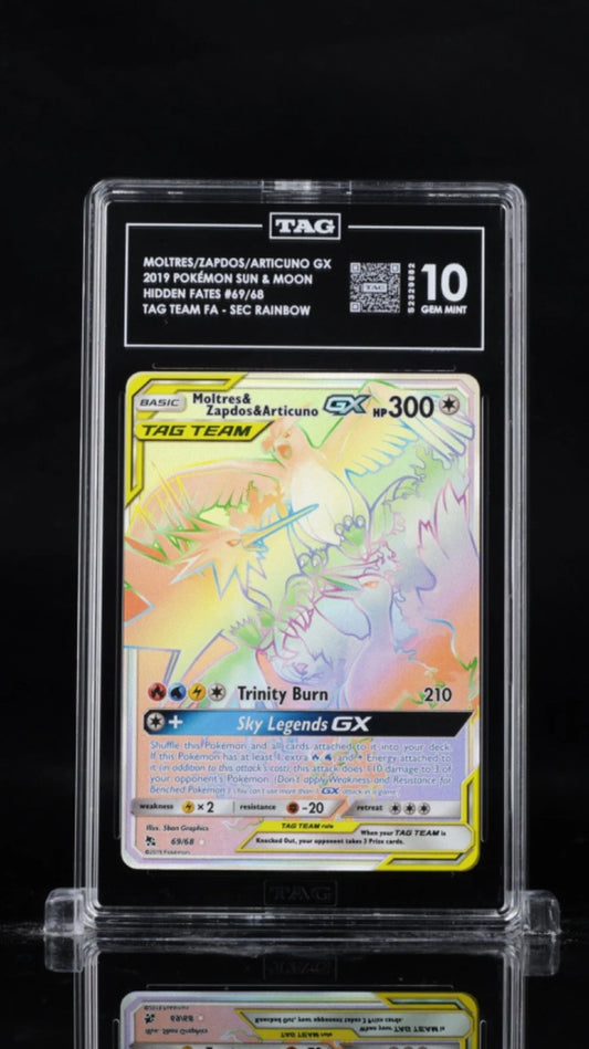 tag graded pokemon cards Mega Charizard X ex SAR PSA Beckett TAG Grades Most Expensive Pokmon