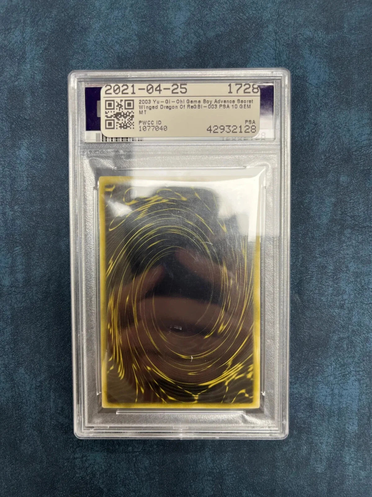 YUGIOH Promo Winged Dragon of Ra GBI SCR PSA 10 #1