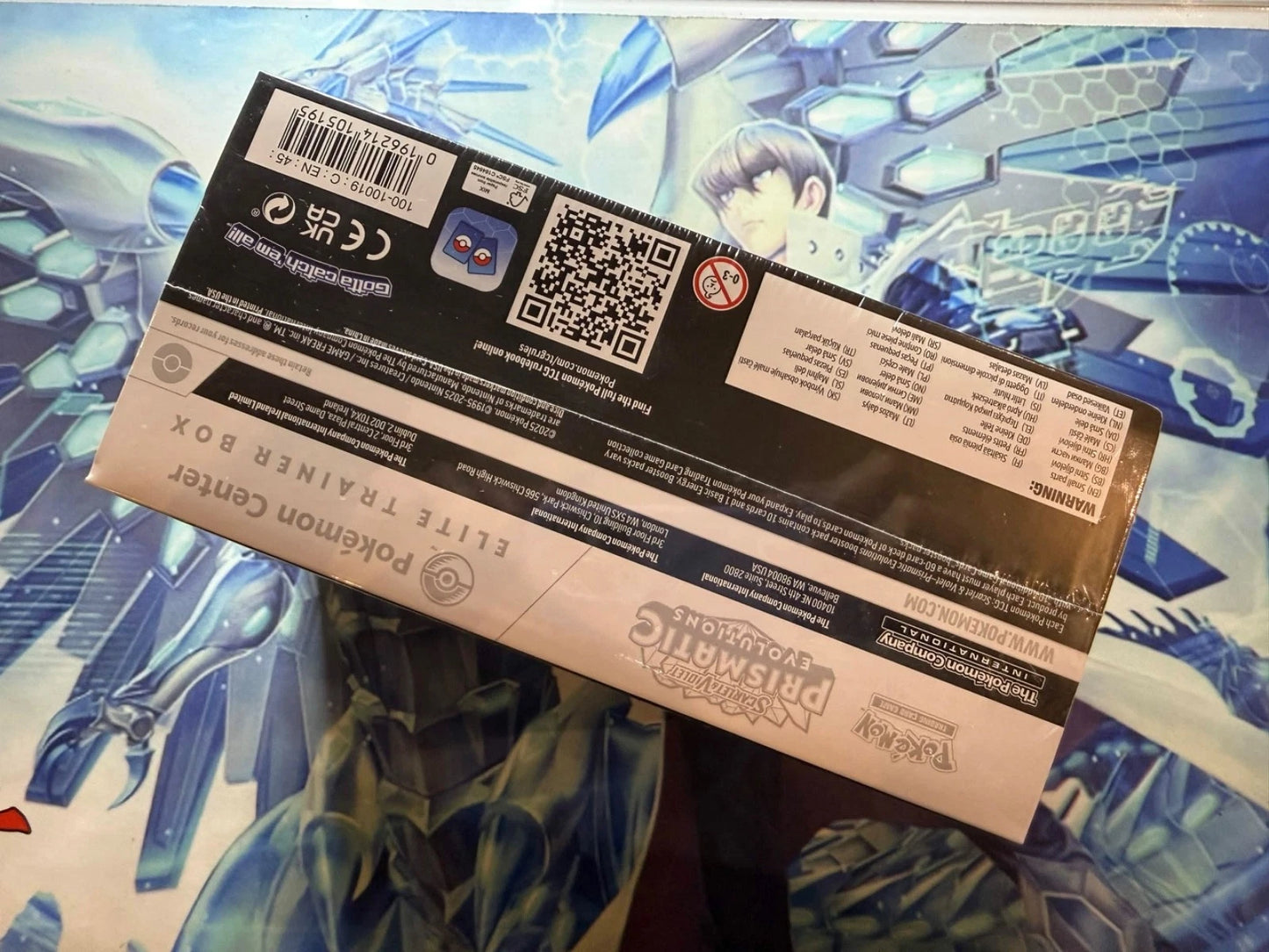 Pokemon Prismatic Evolutions Pokemon Center Elite Trainer Box W/ Acrylic