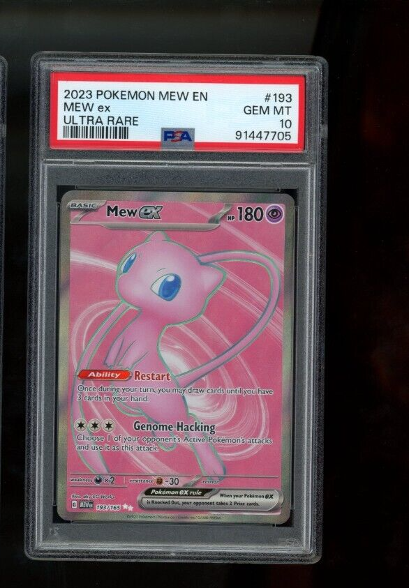 Mew ex 151 193/165 PSA 10