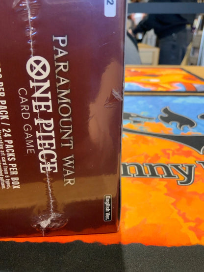 One Piece Paramount War OP02 Booster Box (Slight Tear)