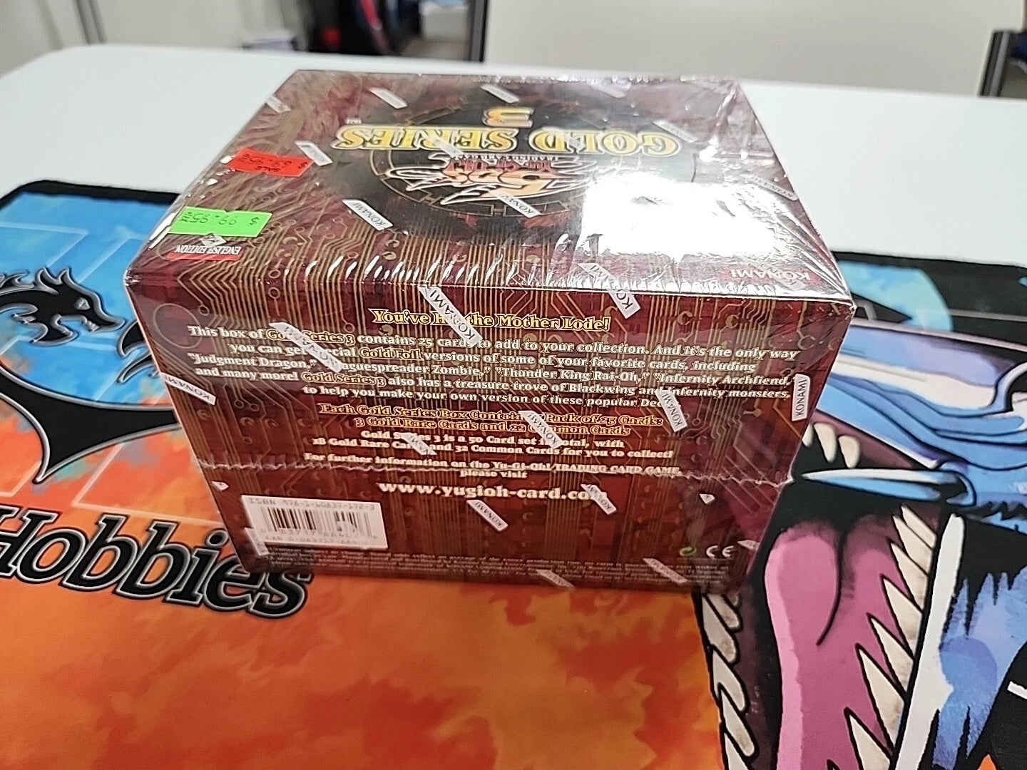 Yugioh Gold Series 3 GLD3 SEALED Display of 5 Mini Boxes