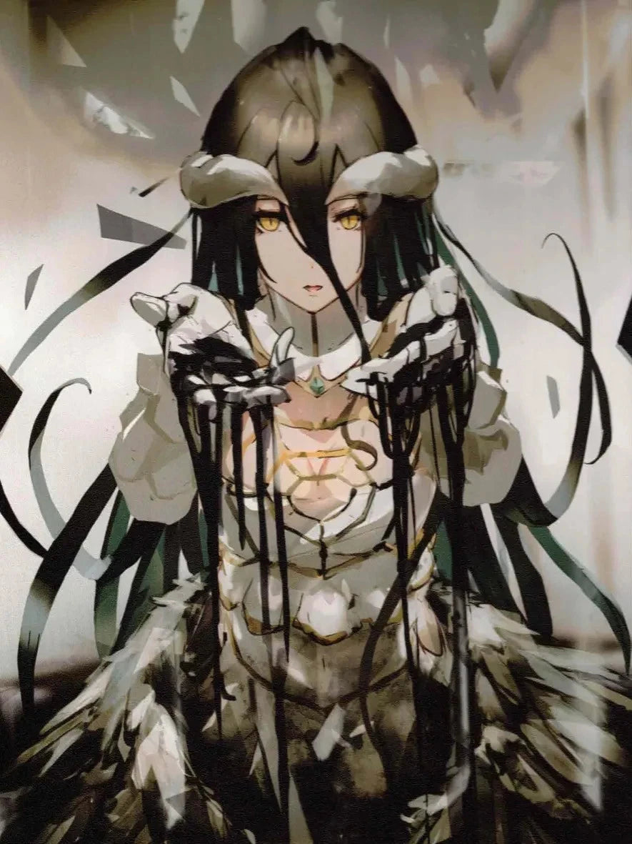 Overlord Albedo Binder Unofficial 9 Pocket Zippered Binder 360 Slot