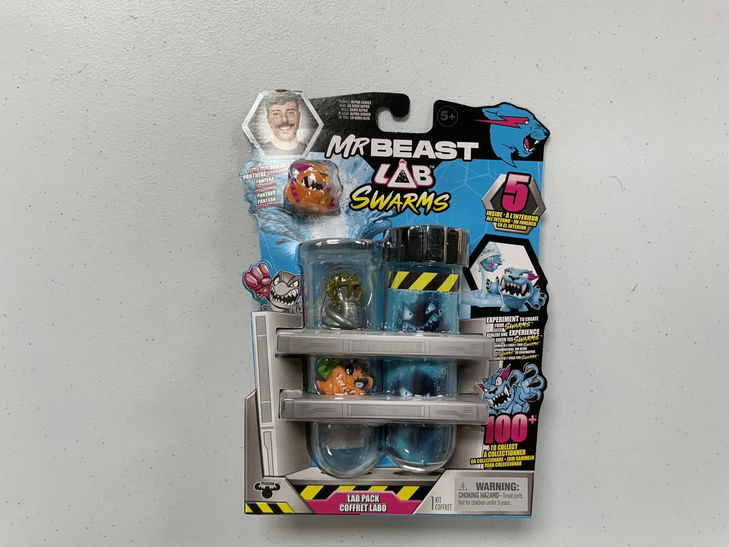 [CLEARANCE] Mr Beast LAB SWARMS 5 Micro Beasts Lab Pack - Orange Ultra Rare Panther Promo