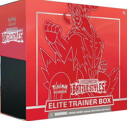 Pokemon Battle Styles Elite Trainer Box (Single Strike Urshifu / Rapid Strike Urshifu)