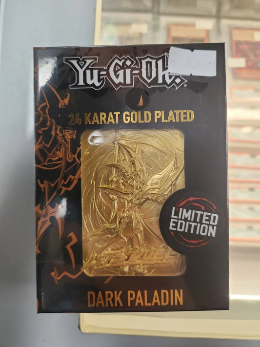 [CLEARANCE] Yugioh 24k Gold Plated Card Dark Paladin