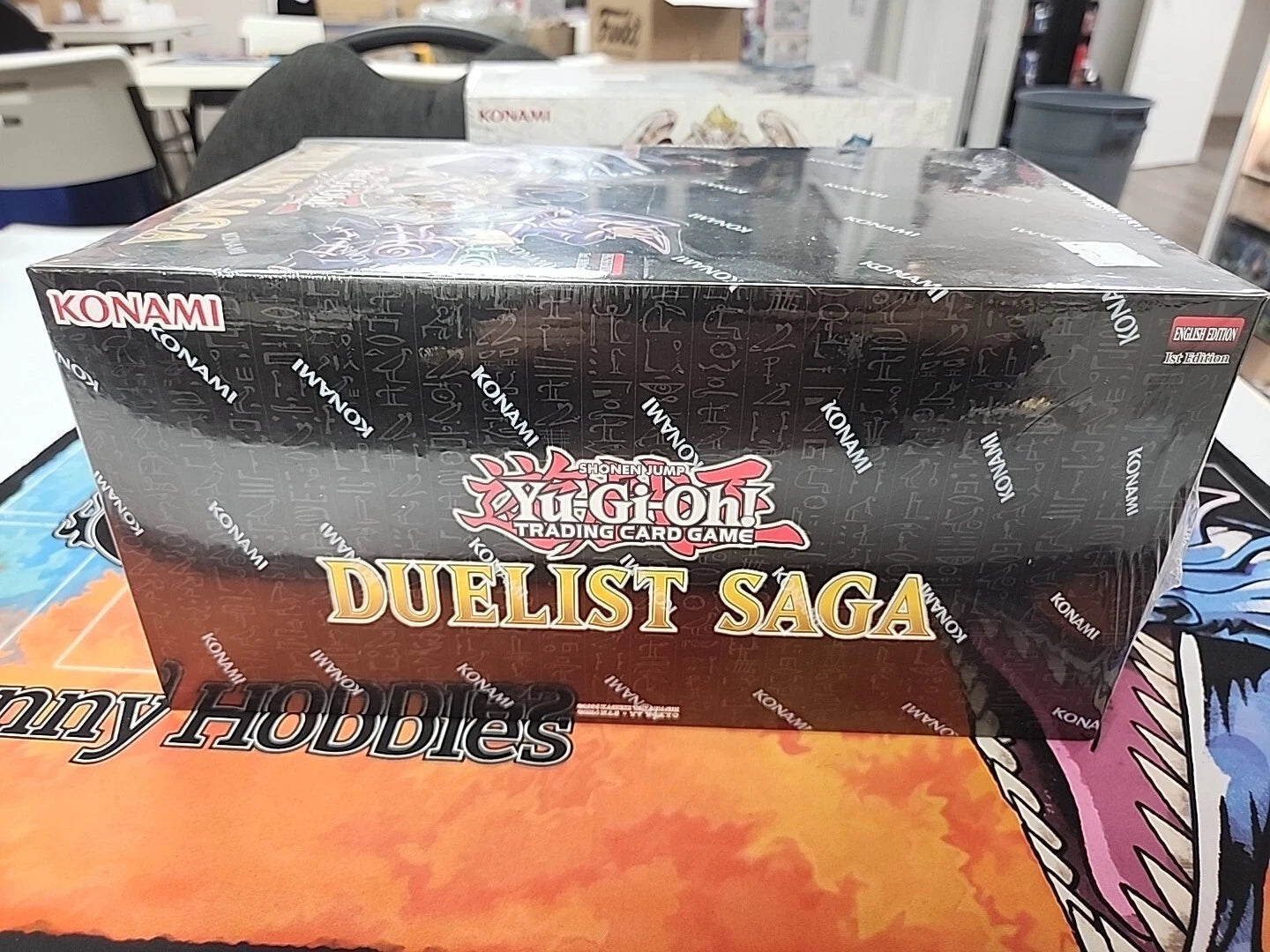 Yugioh 2017 Duelist SAGA DUSA SEALED Display of 8 Mini Boxes