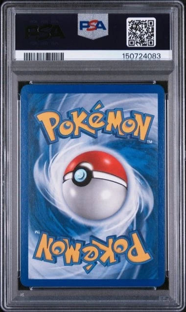 Pokemon 2005 Pokemon EX Lotad Rev. Foil Deoxys #35 PSA 8