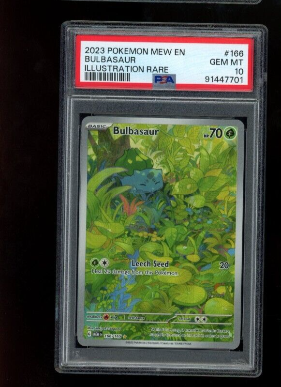 Bulbasaur 151 166/165 PSA 10