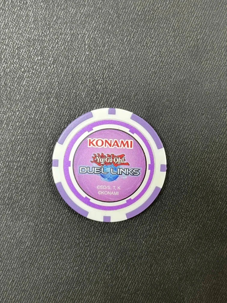 Yugioh Dark Magician Girl Duel Links Prize Rare Collectible Poker Chip