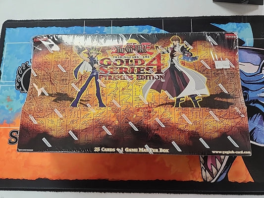 Yugioh Gold Series 4 GLD4 Pyramid Edition 5 Mini Boxes Display SMALL SEAL TEAR