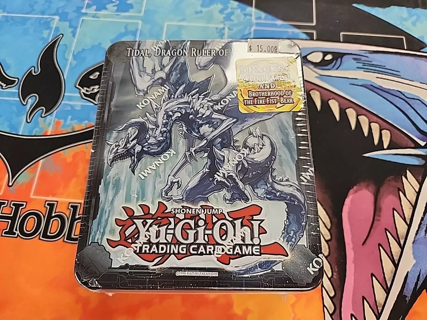 Yugioh Collectible Tin 2013 TIDAL DRAGON RULER OF WATERFALLS SEALED