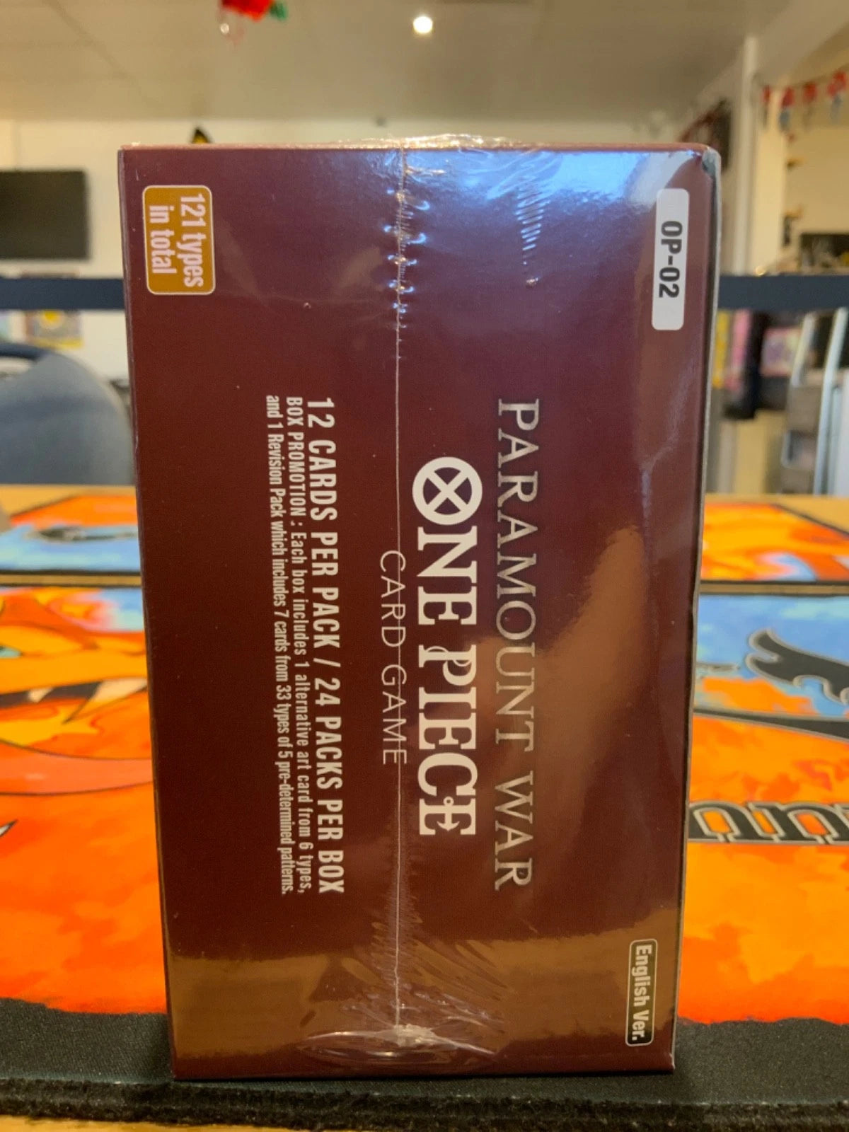 One Piece Paramount War OP02 Booster Box (Slight Tear)