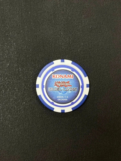 Yugioh Yusei Fudo Duel Links Prize - Rare Collectible Poker Chip
