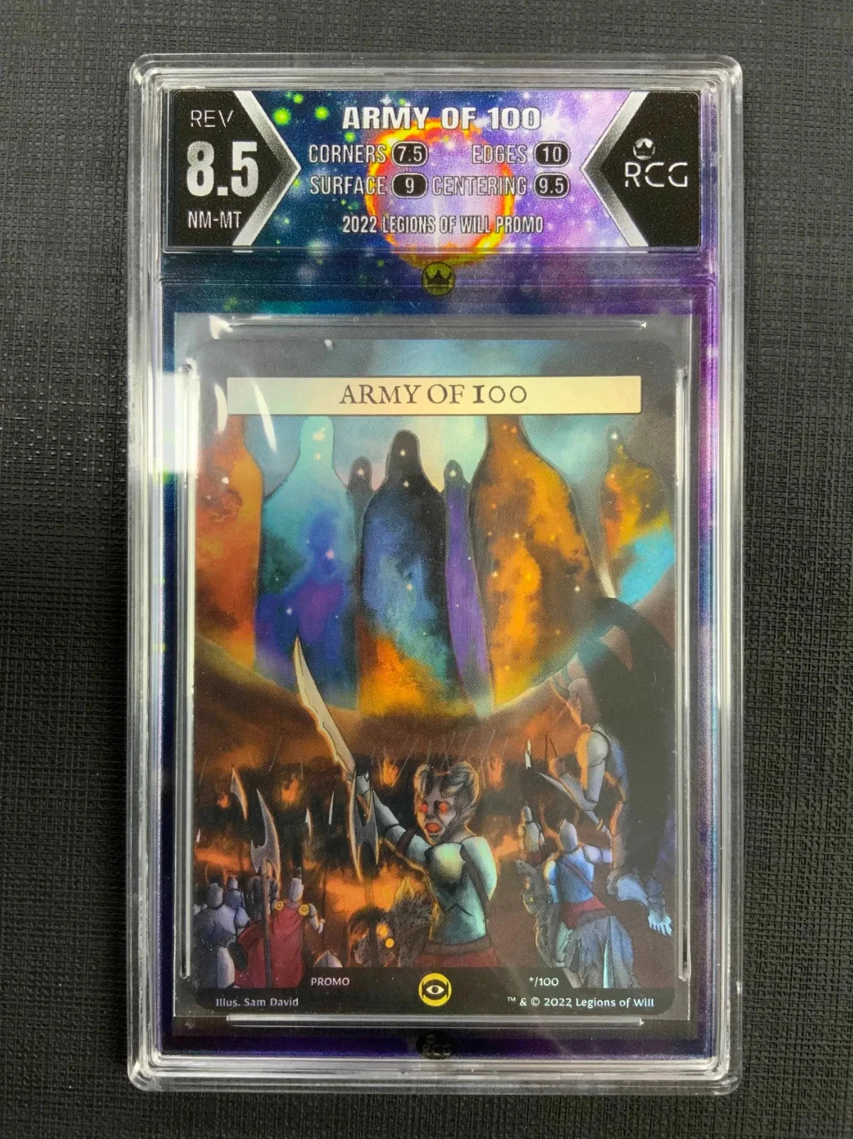 ARMY OF 100 2022 LEGIONS OF WILL PROMO RCG 8.5