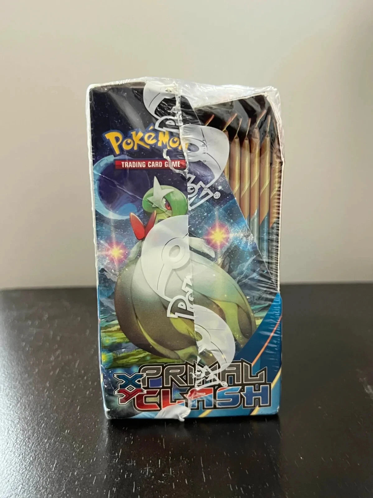 Pokemon XY Primal Clash Booster Box SEALED (New w/ Damage at top of box)