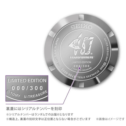 Transformers Decepticon Seiko Mechanical Watch (#298/300)