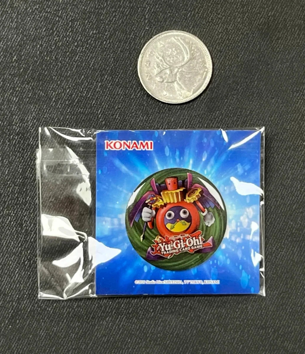 Yu-Gi-Oh! Time Wizard SDSS Konami Official Pin SEALED