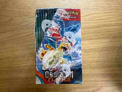 Pokemon Scarlet & Violet Obsidian Flames Booster Box W/ Acrylic Case (Sealed)