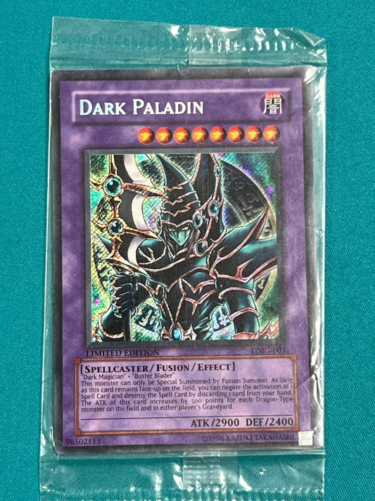 Yugioh Dark Paladin Limited Edition DMG-001 Secret Rare NM Sealed