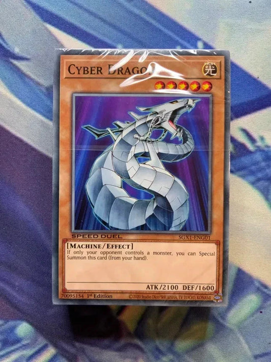 Yugioh Cyber Dragon SGX1 SEALED DECK