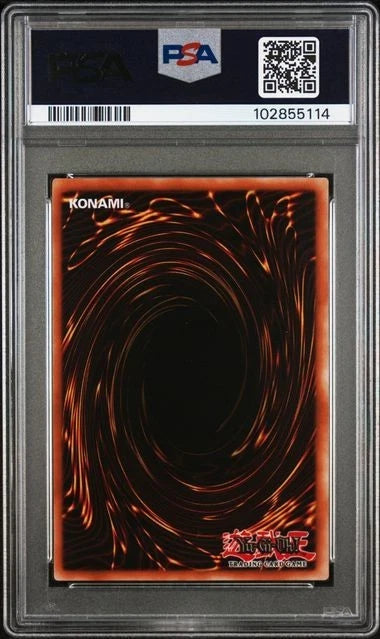 Yugioh Exodia the Forbidden One DDS-003 Prismatic Secret Rare PSA 9