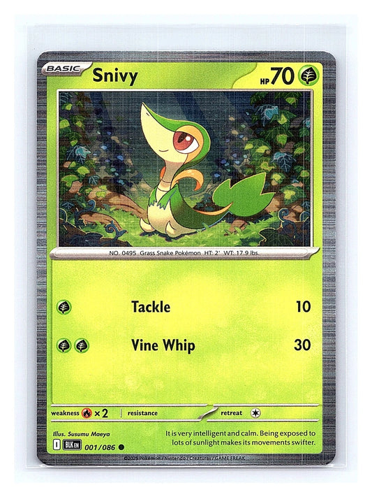Snivy - 001/086 1 - Miscellaneous Cards & Products Holofoil