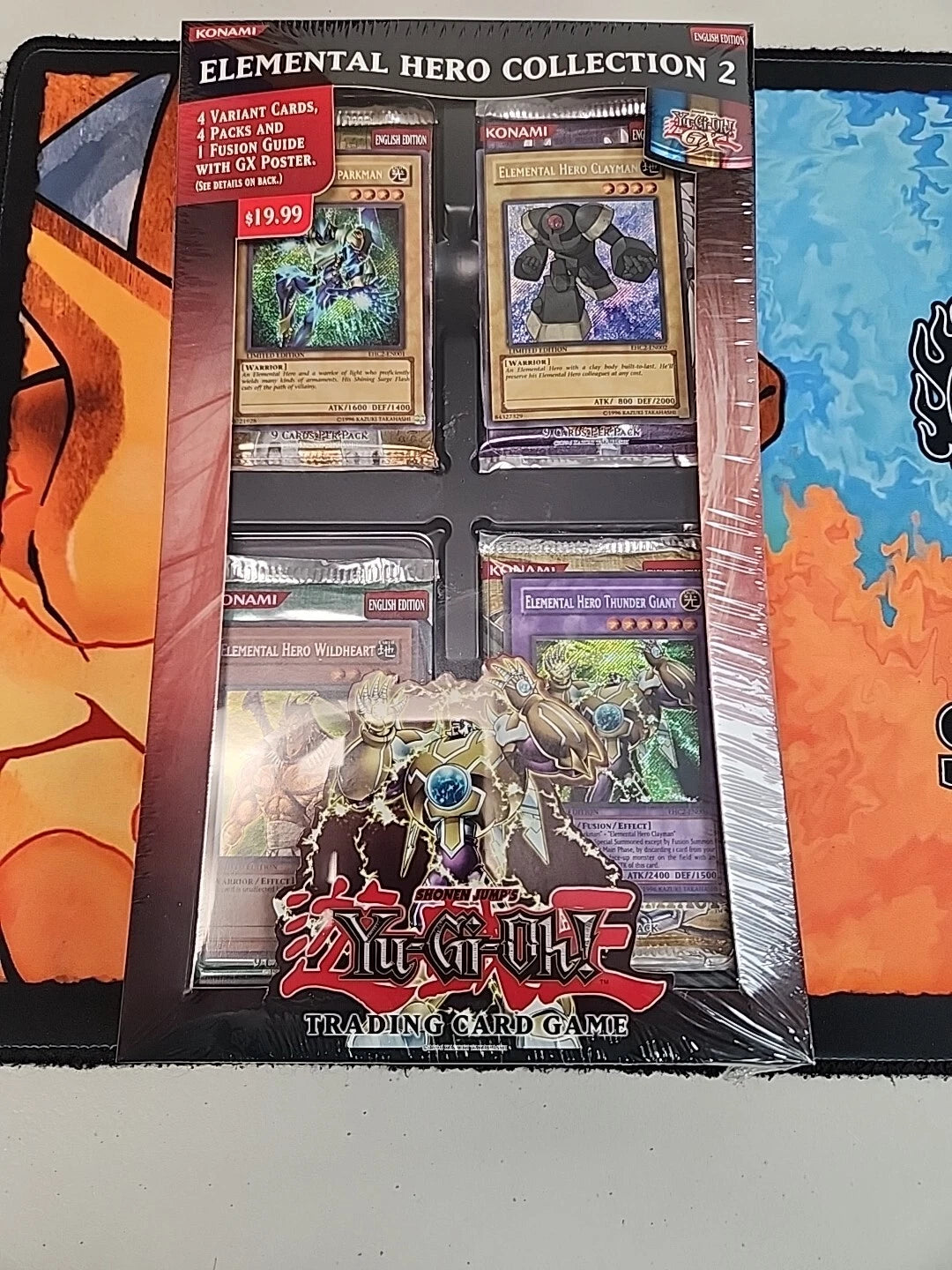 Yugioh Elemental Hero Collection 2 SEALED NEW EHC2 W/ Acrylic