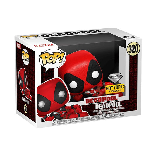 FUNKO POP - Deadpool 320 (Diamond Glitter) Hot Topic Exclusive
