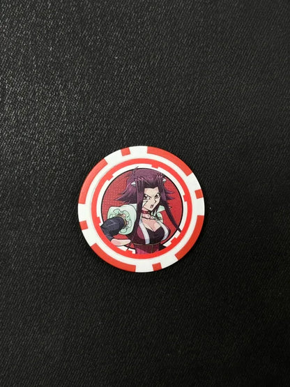 Yugioh Akiza Izinski Duel Links Prize - Rare Collectible Poker Chip