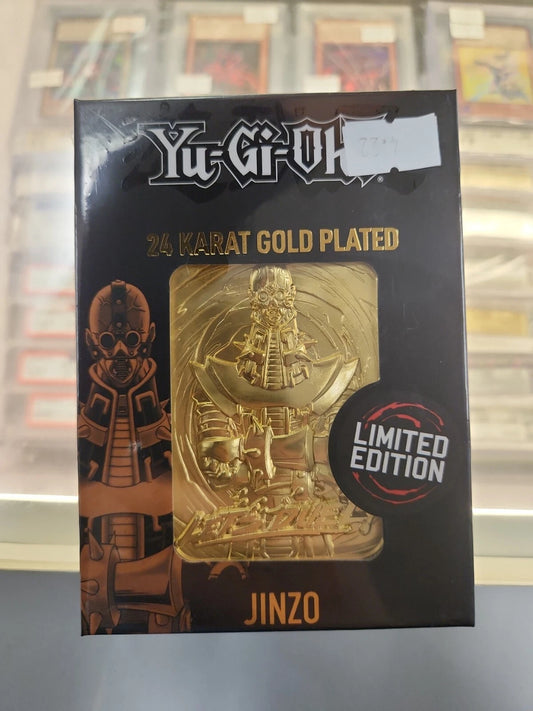 [CLEARANCE] Yugioh 24k Gold Plated Card Jinzo