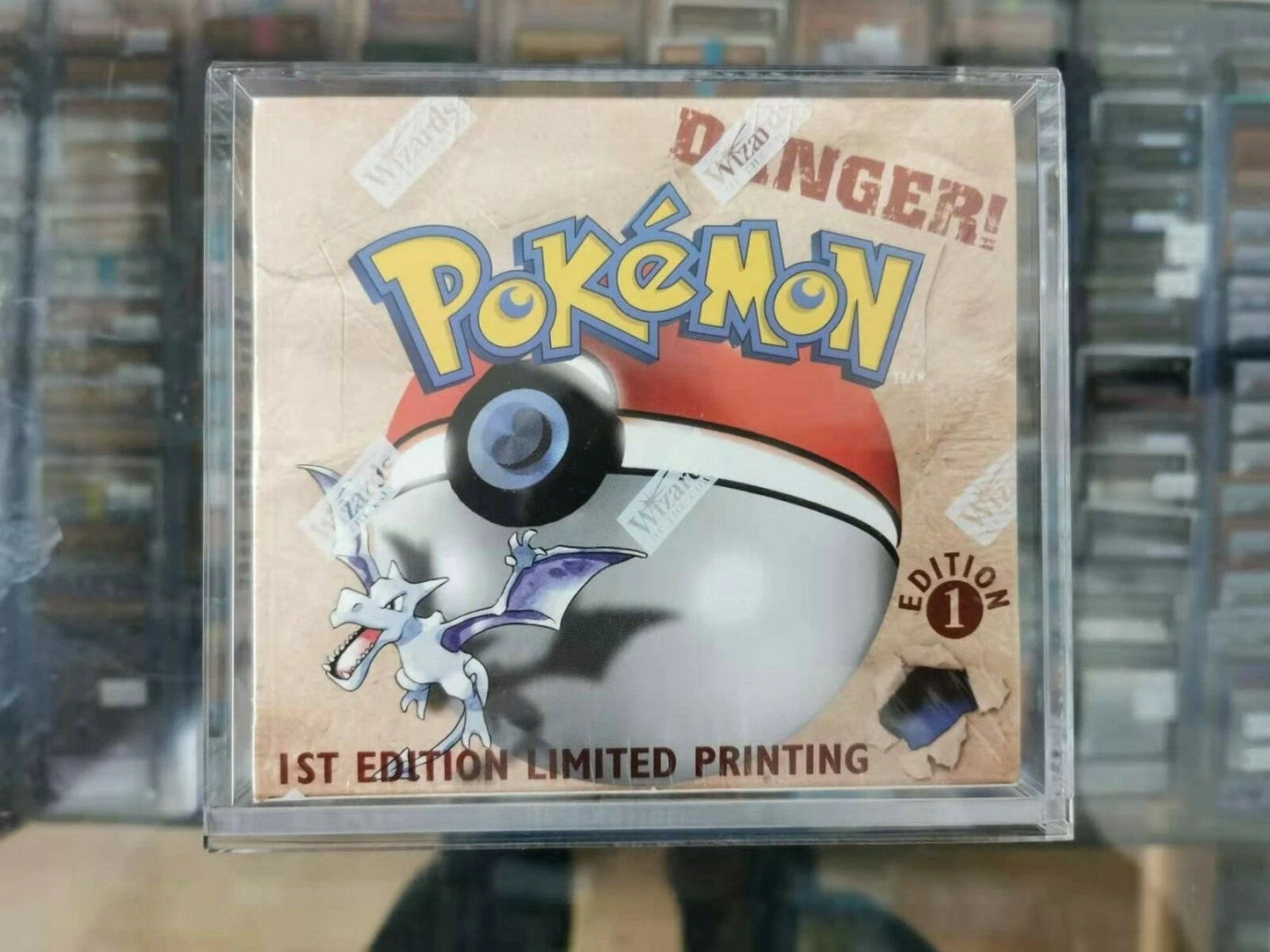 Pokemon WOTC Booster Box Acrylic Case