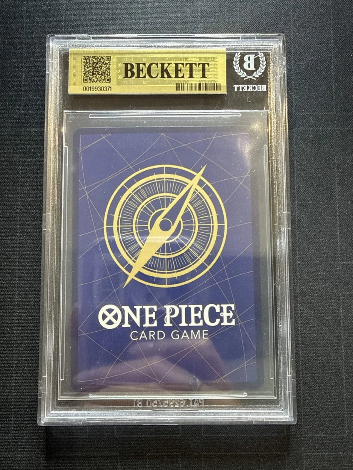 One Piece TCG #OP09004 Shanks SR 2nd Anniversary Set BGS 10