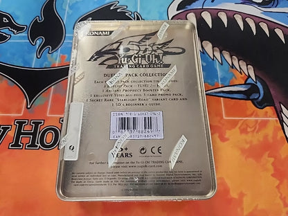Yugioh Duelist Pack Collection Yusei Tin Yellow SEALED