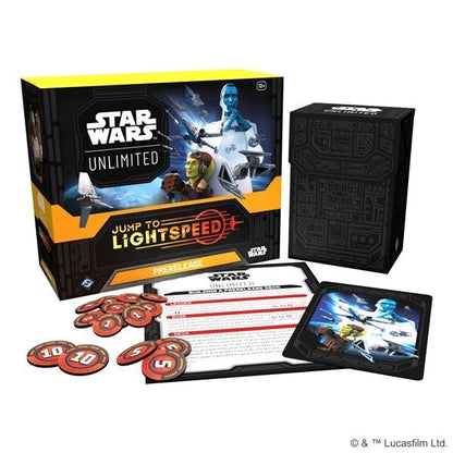 STAR WARS: Unlimited: Jump To Lightspeed - PRE-RELEASE KIT + 4 packs