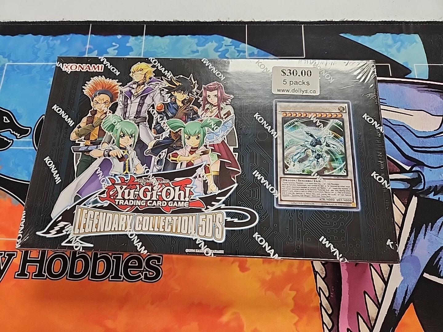 Yugioh Legendary Collection 5DS LC05 SEALAED Box - Shooting Quasar Dragon
