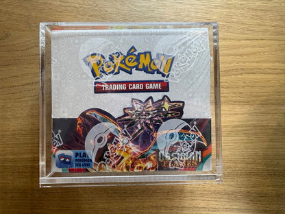 Pokemon Scarlet & Violet Obsidian Flames Booster Box W/ Acrylic Case (Sealed)