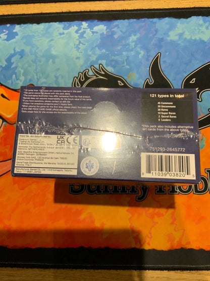 One Piece Romance Dawn OP01 Booster Box Blue Bottom (Slightly Dented)