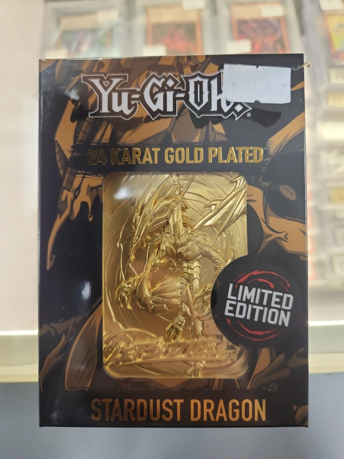 [CLEARANCE] Yugioh 24k Gold Plated Card Stardust Dragon