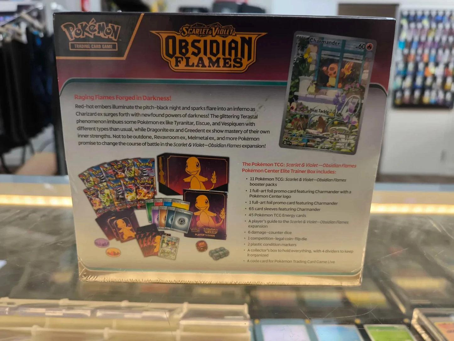 Pokemon Obsidian Flames Pokemon Center Elite Trainer Box (Slight Seal Tear)