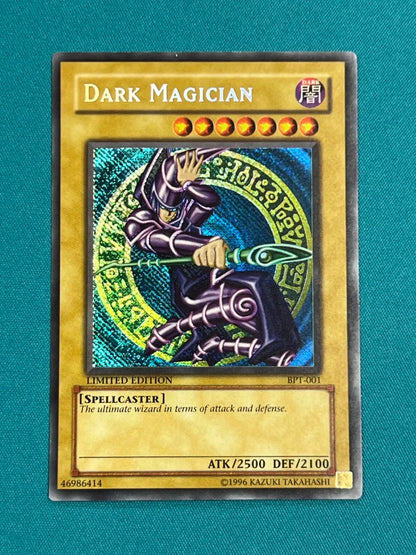 Yugioh Dark Magician Limited Edition BPT-001 Secret Rare VLP REVERSE HOLO
