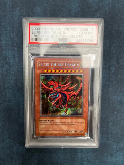 Yugioh Slifer The Sky Dragon GBI-001 Promo - PSA 10 #1