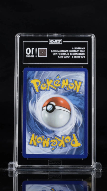 Pokemon Umbreon 2021 Sword & Shield Celebrations Classic #17/17 TAG 10 GM