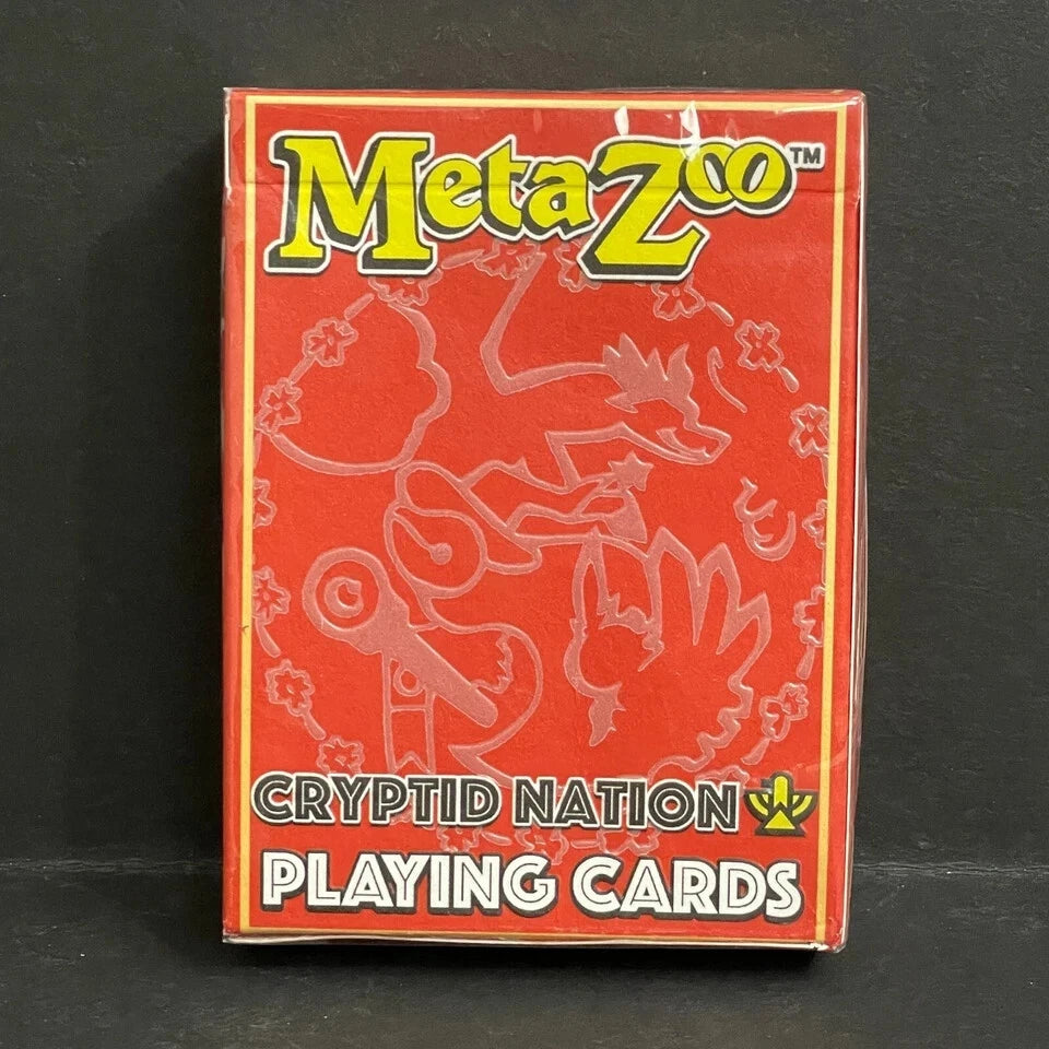 METAZOO Kickstarter WPT Poker Playing Card Cryptid Nation Deck