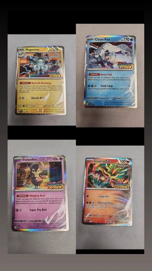 Pokemon Surging Sparks Pre release promo Set (W/ Decks)