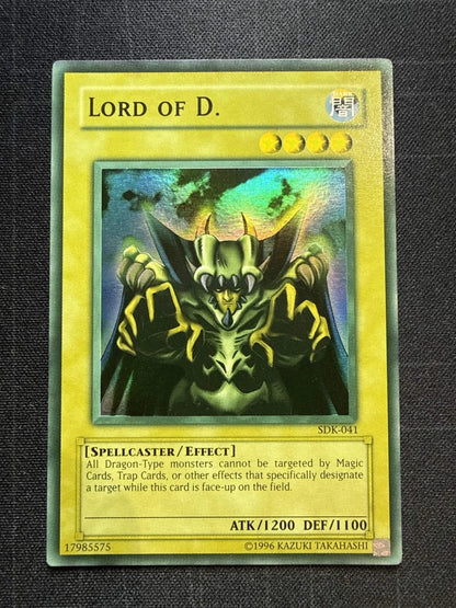 Yugioh Lord of D. (SDK-041) - Starter Deck: Kaiba Unlimited (Faded) NM