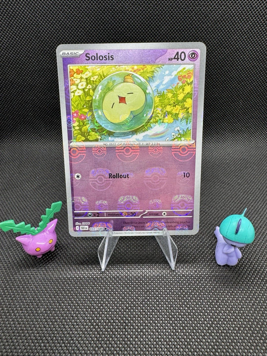 Solosis (Master Ball Pattern) 37 - SV Black Bolt Holofoil