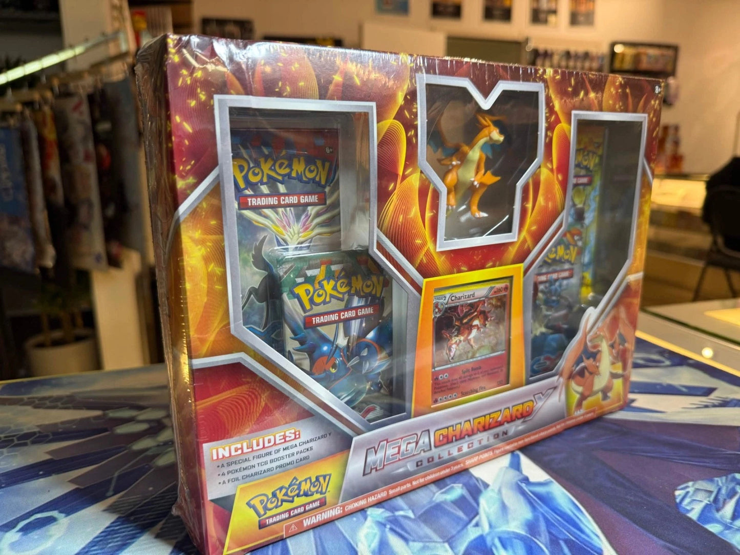 Pokemon Mega Charizard Figure Collection (W/ Acrylic Case)